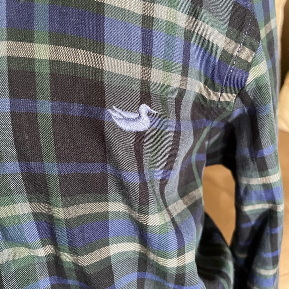 Southern Marsh Performance Button Down Shirt, youth size Small - Picture 2 of 3